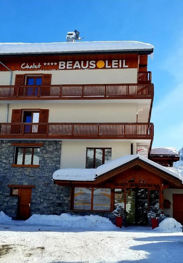 Chalet Beausoleil 4 Etoiles - Prestige - Au Pied Du Col De La Croix De Fer Saint-Sorlin-dʼArves Buitenkant foto
